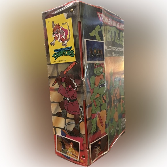 Vintage 1990s Teenage Mutant Ninja Turtles Carrying Case - Picture 2 of 7